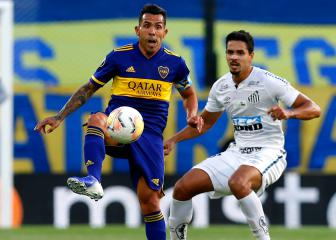 Semi-final first leg between Boca and Santos ends goalless