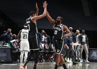 Harden, Durant see Nets past Bucks, Warriors end Lakers' winning run