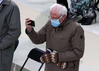 Bernie’s mittens, Ella’s diamond coat and plenty of purple: inauguration wardrobe hits