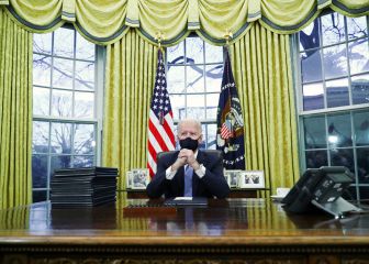 What is Joe Biden changing in the Oval Office makeover?
