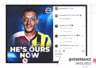 Özil joins Fenerbahce: social media reacts