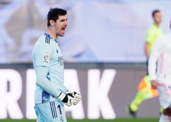Courtois says Real Madrid won't give up fight to catch Atlético