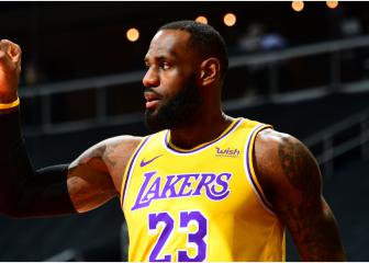 LeBron James reacts to fan altercation in Lakers' win over Hawks