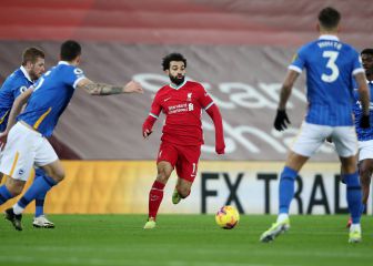 Brighton stun Liverpool at Anfield
