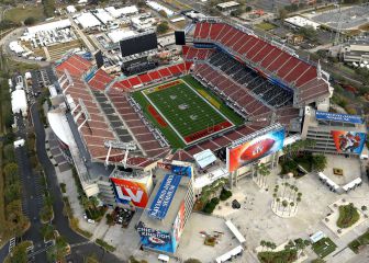 How many Super Bowls has the Raymond James Stadium held?