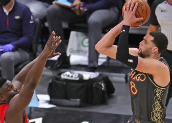 LaVine and White smash NBA three-point record as Doncic bags triple-double