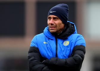 Inter boss Conte says sorry for gesture in Juventus draw