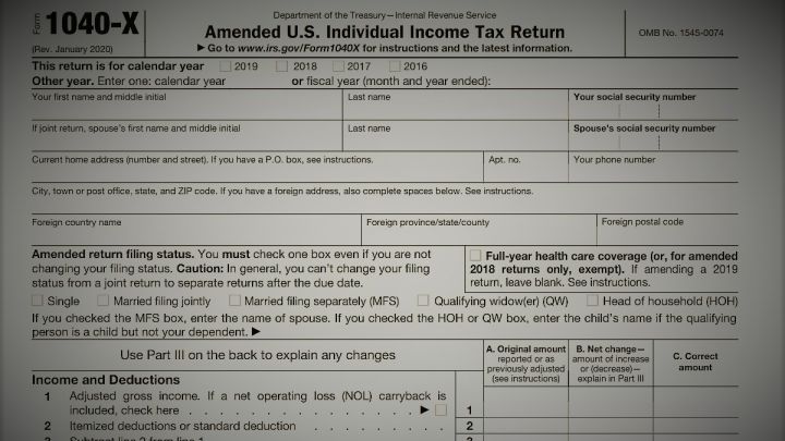 Tax Filing 2021: How to file an amended Tax Return