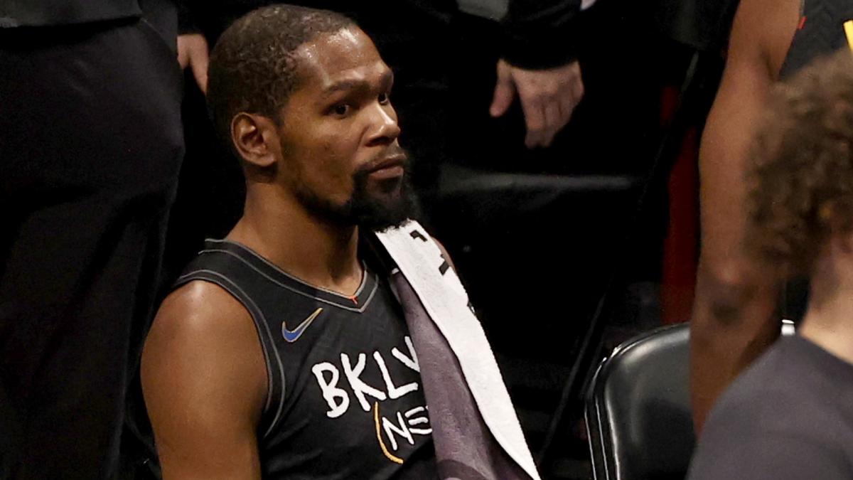 Nets' Durant sidelined for at least two games with hamstring injury