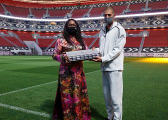 FIFA's Fatma Samoura visits Lusail and Al Bayt stadiums