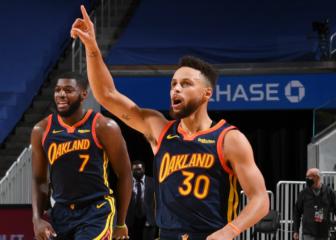 Curry felt rhythm would come despite misses in Warriors win