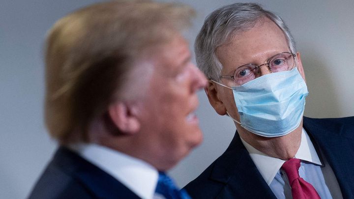 Will Mitch McConnell support Trump's possible candidacy in 2024?