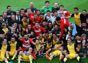 How many times have Atlético Madrid won LaLiga?