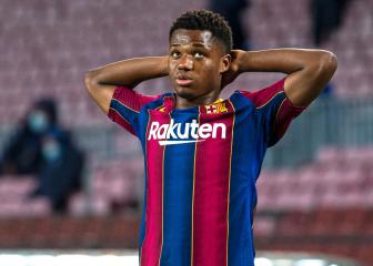 Barça forward Ansu Fati hints at year-long injury absence
