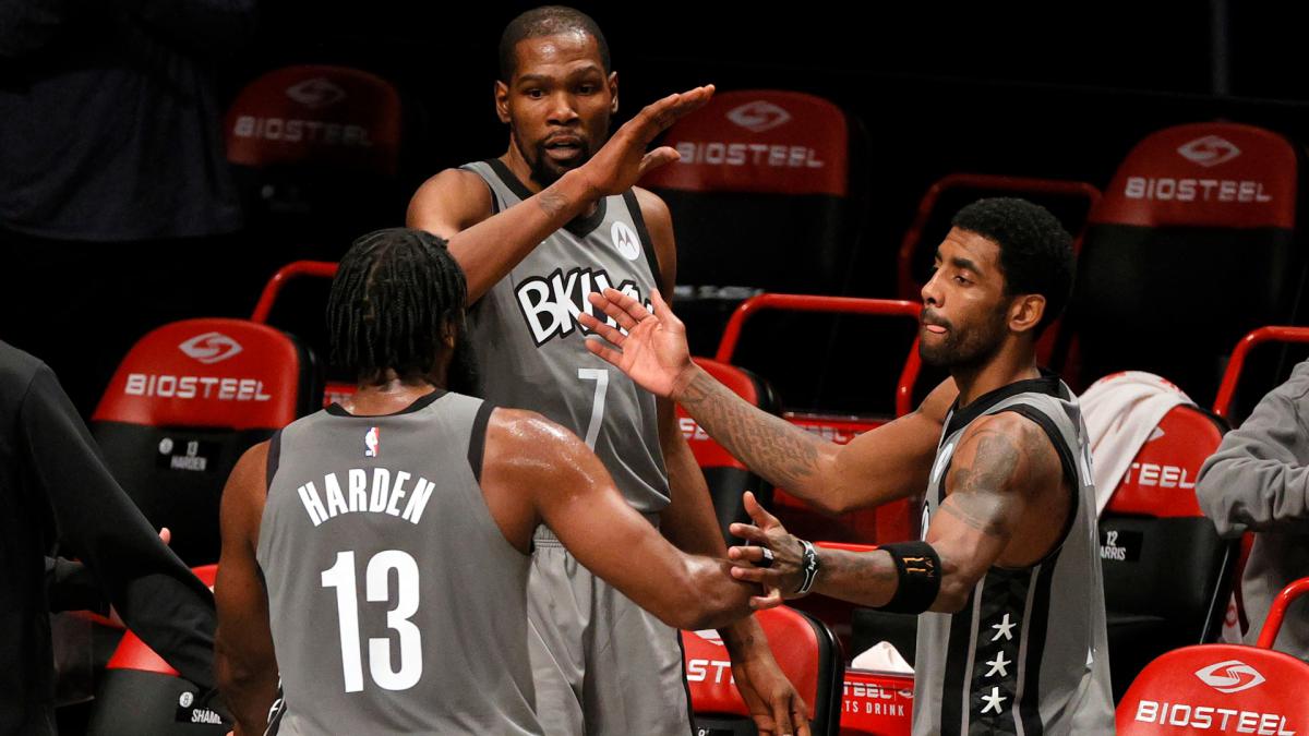 Harden, Durant, Irving, Griffin and Aldridge: Brooklyn Nets dubbed 'the Monstars' in NBA title bid
