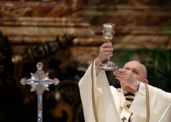 Pope Francis Good Friday mass: live