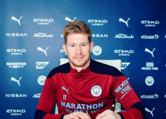 De Bruyne signs City extension through to 2025