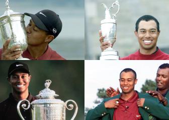 The Masters: 20 years on from Woods' 'Tiger Slam'