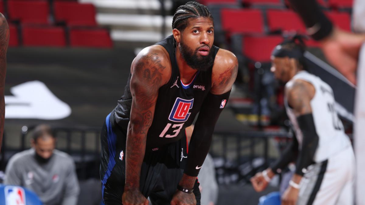 George and Clippers nip Blazers late, Irving leads way for Nets