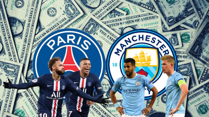 Manchester City - PSG: how much money have both clubs spent in recent years?