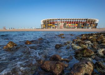 80% of seating at Ras Abu Aboud stadium now complete