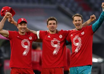 Bayern Munich win ninth consecutive Bundesliga title