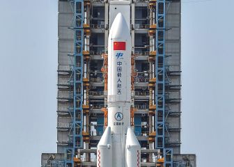 Scientists all over the world track the reentry of China's uncontrolled rocket