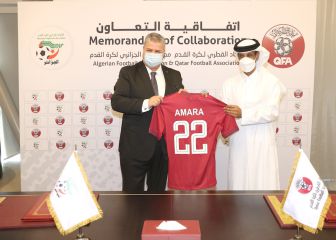 Qatari and Algerian FAs sign partnership agreement