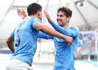 Who were the key players in Guardiola's latest title win?