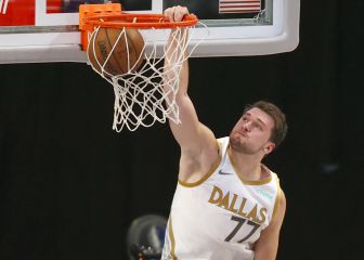 Doncic triple-double pushes Mavs to Game 1 road win