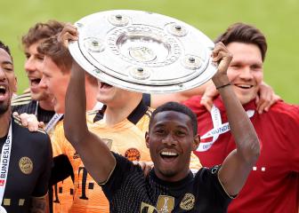 David Alaba posts emotional farewell to Bayern team mates