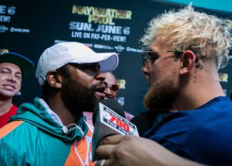 What incident happened between Floyd Mayweather and Jake Paul?