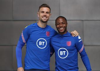 Raheem Sterling and Jordan Henderson honoured with MBEs