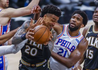 Trae Young and Hawks hold off Sixers to tie series at 2-2