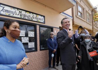 Who were the winners of the California Vaccine Lottery?