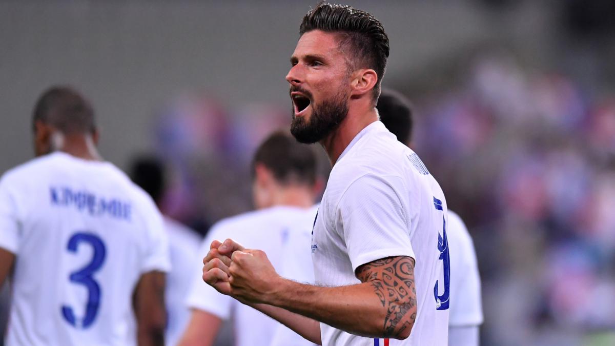 Giroud Makes History By Gaining 100th Cap For France As Com