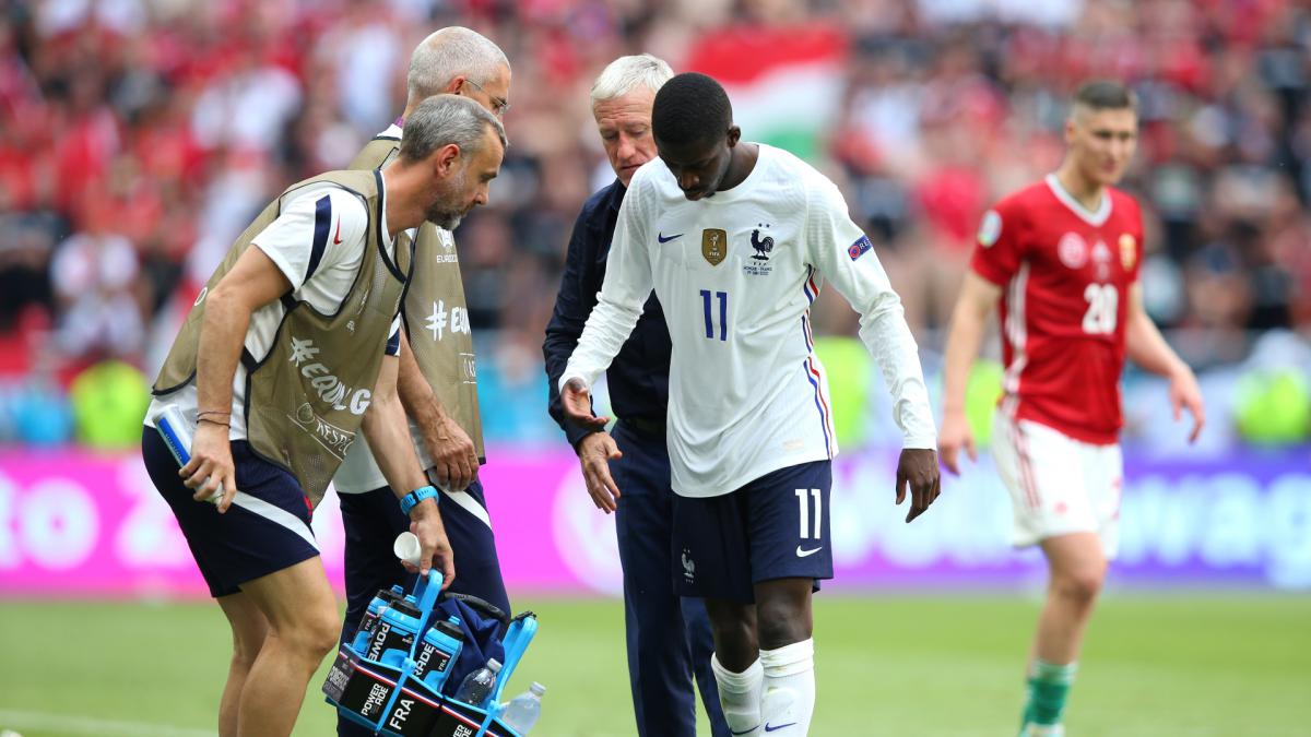France S Dembele To Miss Rest Of Euro 2020 With Knee Injury As Com