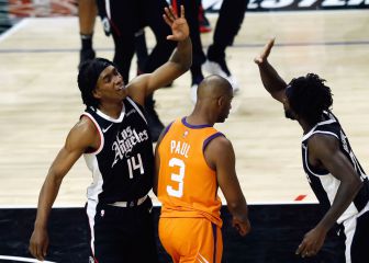 Shorthanded Clippers eclipse Suns to take series to 2-1