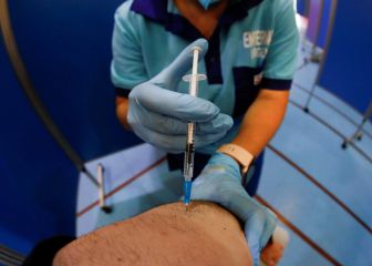 Limited number of individuals given only saline instead of covid-19 vaccine