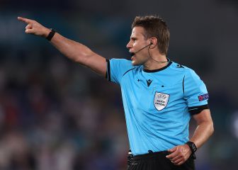 Felix Brych on the whistle for Italy- Spain
