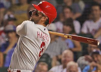 Harper stars as Phillies celebrate six-year first, Angels' Ohtani shines