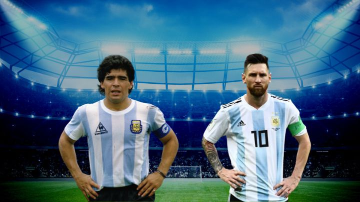 How Many Titles Have Messi And Maradona Won With Argentina As Com