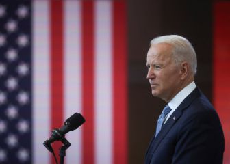 What has Biden said about states restarting unemployment benefits?