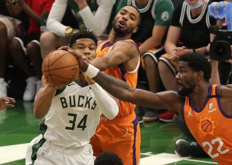 Giannis focused on Game 5 after 'viral' dunk block
