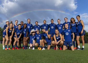 Who is in the USWNT soccer roster at the Olympics?