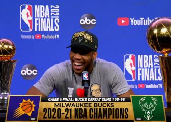 Giannis Antetokounmpo, minutes after winning the NBA championship: “I want a trade!”