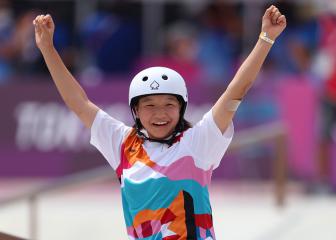 Skateboarder Nishiya becomes Olympics' second-youngest gold medallist