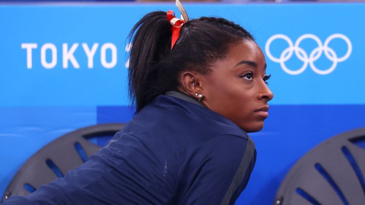 Simone Biles at Olympic Games Tokyo 2020: women's gymnastics team final live