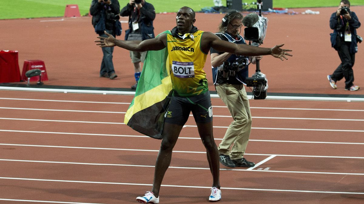 What are Usain Bolt's records at Olympic track & field ...