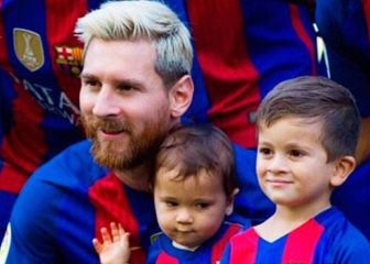 Messi and his kids wow millions with ronda skills